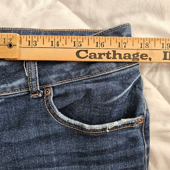 EUC M JEANS BY MAURICES MID RISE STRETCH JEANS SIZE XL 12-14 - Picture 13 of 15